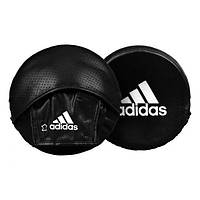 Круглая боксерская лапа Adidas черная