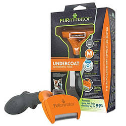 Фурмінатор FURminator Long Hair Medium Breed Dog M (для довгошерстих собак середніх порід)