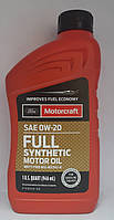 Олива моторна Ford Motorcraft Full Synthetic Motor Oil 0W-20, 0,946 мл.