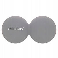 Массажный мяч двойной Springos Lacrosse Double Ball 6.5 x 13 см FA0052