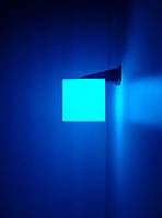 Настенный светильник Куб 20х20см с RGB подсветкой настенный
