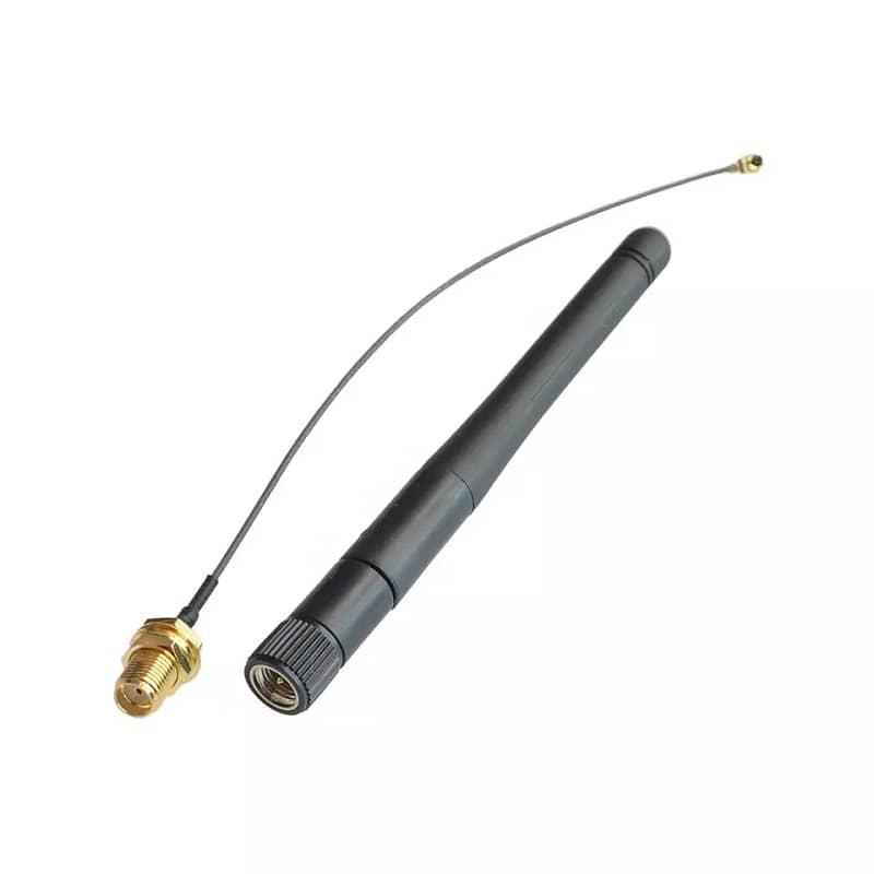 Антена 2.4 ГГц 3dbi SMA -IPX+ кабель 11 см PCI U.FL IPX