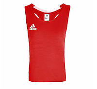 Боксерская форма Adidas Olympic Man красная шорты + майка XS