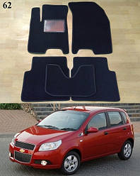 Ворсові килимки на Chevrolet Aveo Т255 '08-11