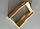 Рамка для стільникового меду 123х83х35 мм сосна (комплект 4 планки) для верхньої планки 10 мм, фото 4