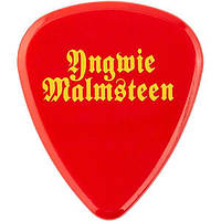 Медиатор Dunlop YJMR02RD Yngwie Malmsteen Signature Custom Delrin Red 2.00 mm