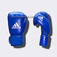 Рукавиці боксерські Adidas з ліцензією AIBA 12 OZ сині