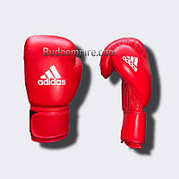 Рукавиці боксерські Adidas з ліцензією AIBA 12 OZ червоні