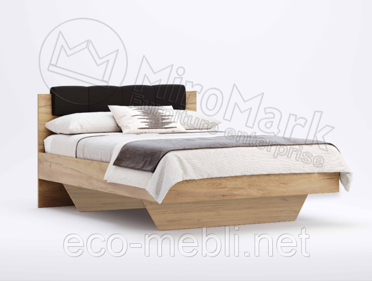 Півтораспальне ліжко140х200  у спальню Луна Міромарк, фото 1