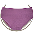 Трусики жіночі бавовняні розмір 48 фіолетові, фото 2