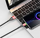 Кабель USB Type-C — USB (1m) 3.0 A Fast Charging дата-дрот швидкого заряджання та передавання даних для телефона, фото 6