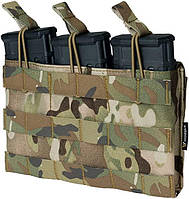 Потрійний підсумок під магазини M4 M16 AR-15 AK 5.56 IDOGEAR Triple Mag Pouch