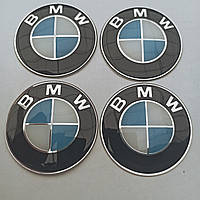 Наклейка опукла на ковпачок диска BMW 65 мм