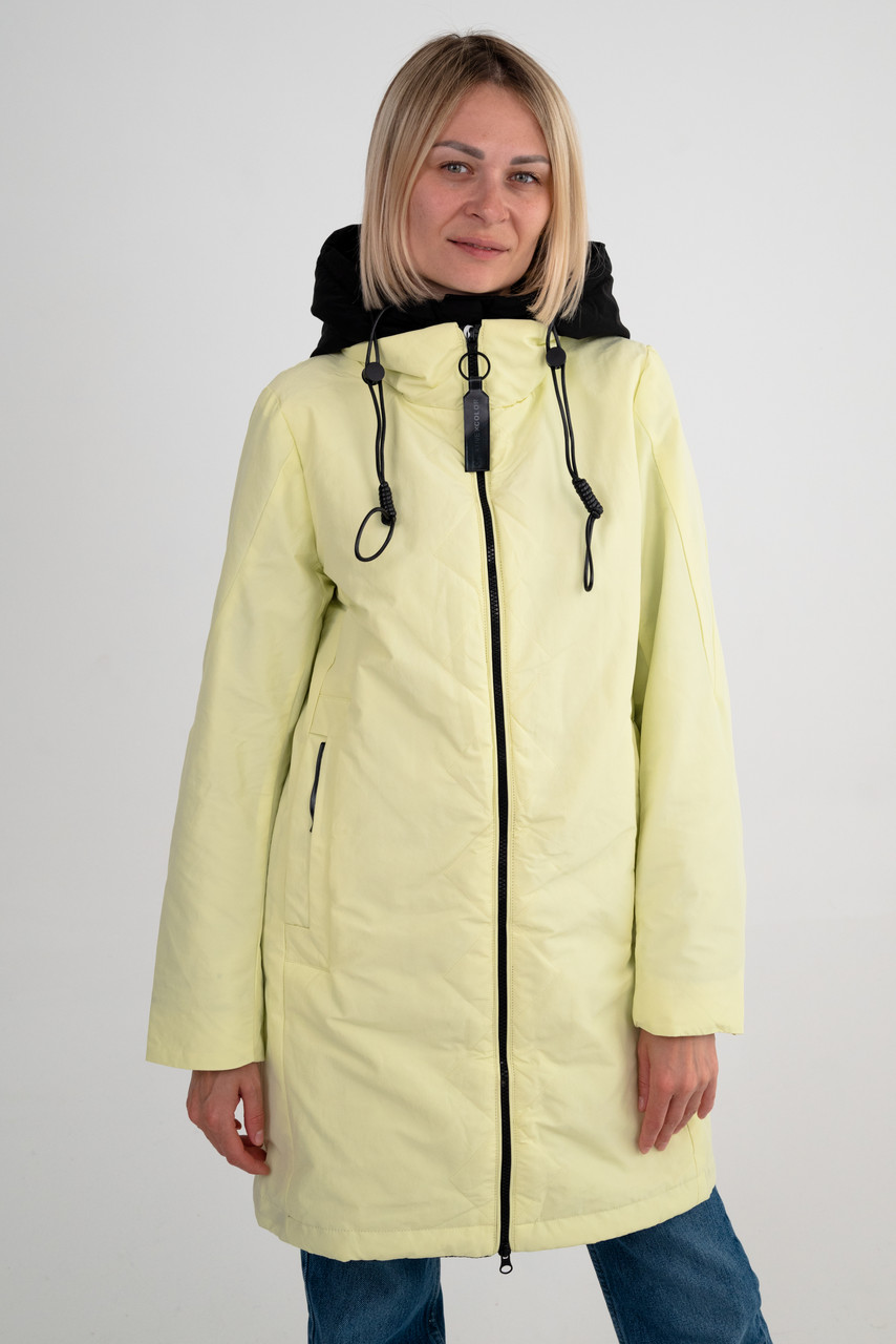 Жіноча куртка TOWMY 6690 lemon yellow