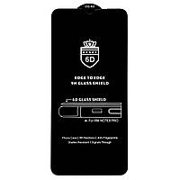 Защитное стекло 6D для Xiaomi Redmi Note 8 Pro черное (на сяоми редми нот 8 про, ксяоми ноут 8 про, ксиоми)