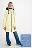 Жіноча куртка TOWMY 6690 lemon yellow, фото 8