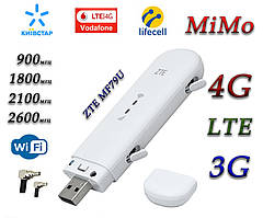 Мобільний модем 4G 3G WiFi Роутер ZTE MF79U (KS,VD,Life) Укр меню