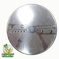 Оригінальний ріжучий диск 33 см до корморезке Зубренок (нержавійка)