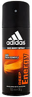 Мужкой дезодорант Adidas "Deep Energy" (150мл.)