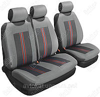 Чохли на мікроавтобуси сірі Beltex Comfort 1+2 (A) BX53110