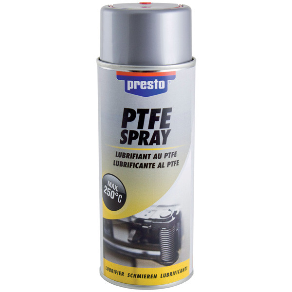 Тефлонове мастило Presto PTFE-Spray (аерозоль 400 мл.) 306338