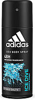 Мужкой дезодорант Adidas "Ice Dive" (150мл.)
