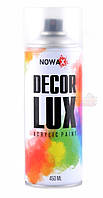 Акриловый лак прозрачный NOWAX Decor Lux (аэрозоль 450мл.) NX48015