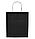 Паперовий пакет з ручками чорний 200х80х240 мм (упаковка 100шт.), фото 5