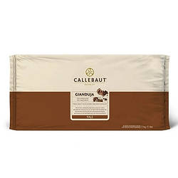 Паста Темний шоколад - Фундук Джандуйя Callebaut Gianduja Dark 5 кг