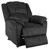 Підйомне крісло з двома моторами (сіре) OSD-HANNA-AD03-1LD, фото 3