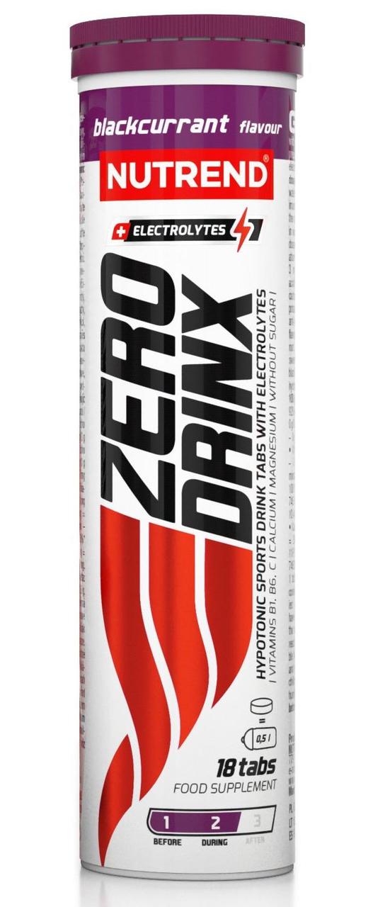NUTREND Zerodrinx Tabs 18 табл Чорна смородина