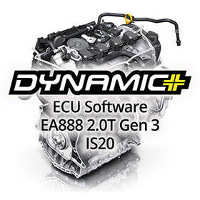 Чип-тюнінг DYNAMIC+ Stage1/2/2+ 034MOTORSPORT 2.0T GEN 3 (IS20) Audi 8V A3 & VW Mk VII GTI