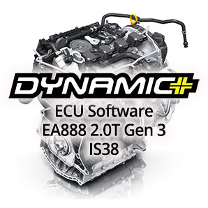 Чип-тюнінг DYNAMIC+ Stage1/2 034MOTORSPORT 2.0T GEN 3 (IS38) 8V/8S AUDI S3/TTS & VW MKVII R