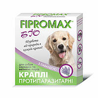 Капли Fipromax БИО для собак средних и крупных пород, 3мл 2 пип./уп.