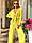 Женский брючный костюм тройка свободная рубашка с поясом топ и расклешенными брюки трубы (р. 42-44) 22KO2332, фото 10