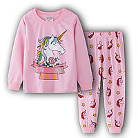Детская пижама для девочки "Пони" 4 года. Рост 100см. Хлопок 100%