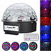 Світлодіодний диско куля LED Crystall Magic Ball Light з пультом Дропшипинг, фото 4