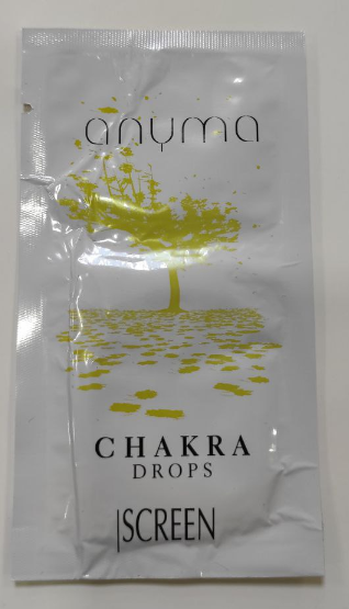 Олія флюїд "Кристальні краплі" Screen Anyma Chakra Drops Пробник 10 мл