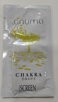 Олія флюїд "Кристальні краплі" Screen Anyma Chakra Drops Пробник 10 мл, фото 1