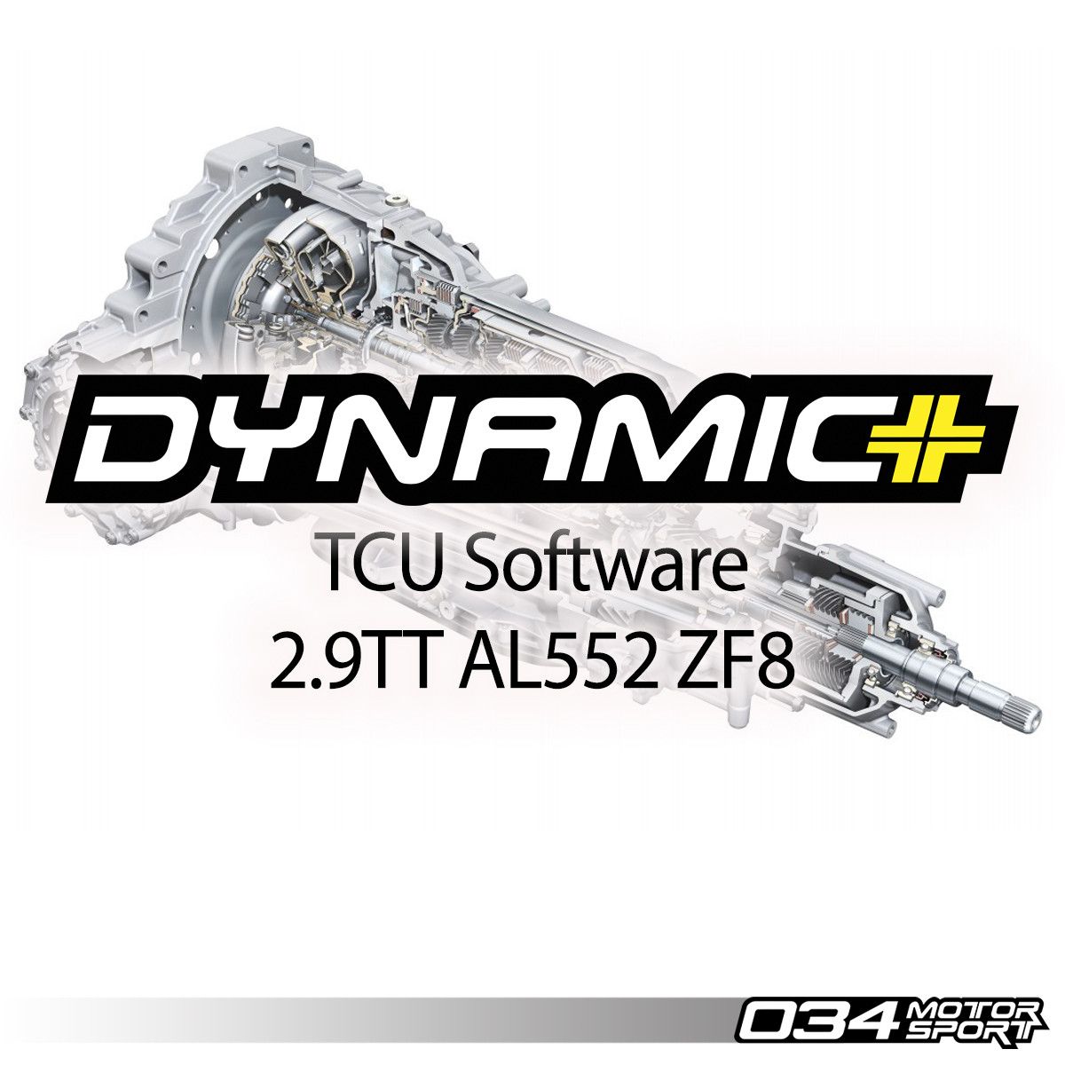 Чип-тюнінг DYNAMIC+ STAGE 2 TCU КПП AL552 ZF8, B9 RS4/RS5