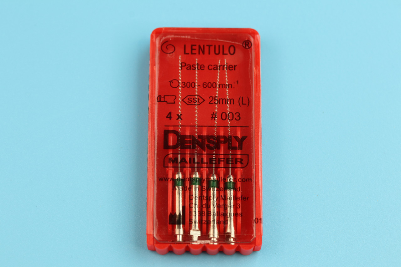 #003(№35) Каналонаповнювачі Lentulo Dentsply Maillefer, довжина 25мм, 4шт./уп