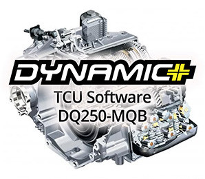 Чип-тюнинг DYNAMIC+ DSG DQ250  MQB UPGRADE MKVII VW & 8S/8V AUDI