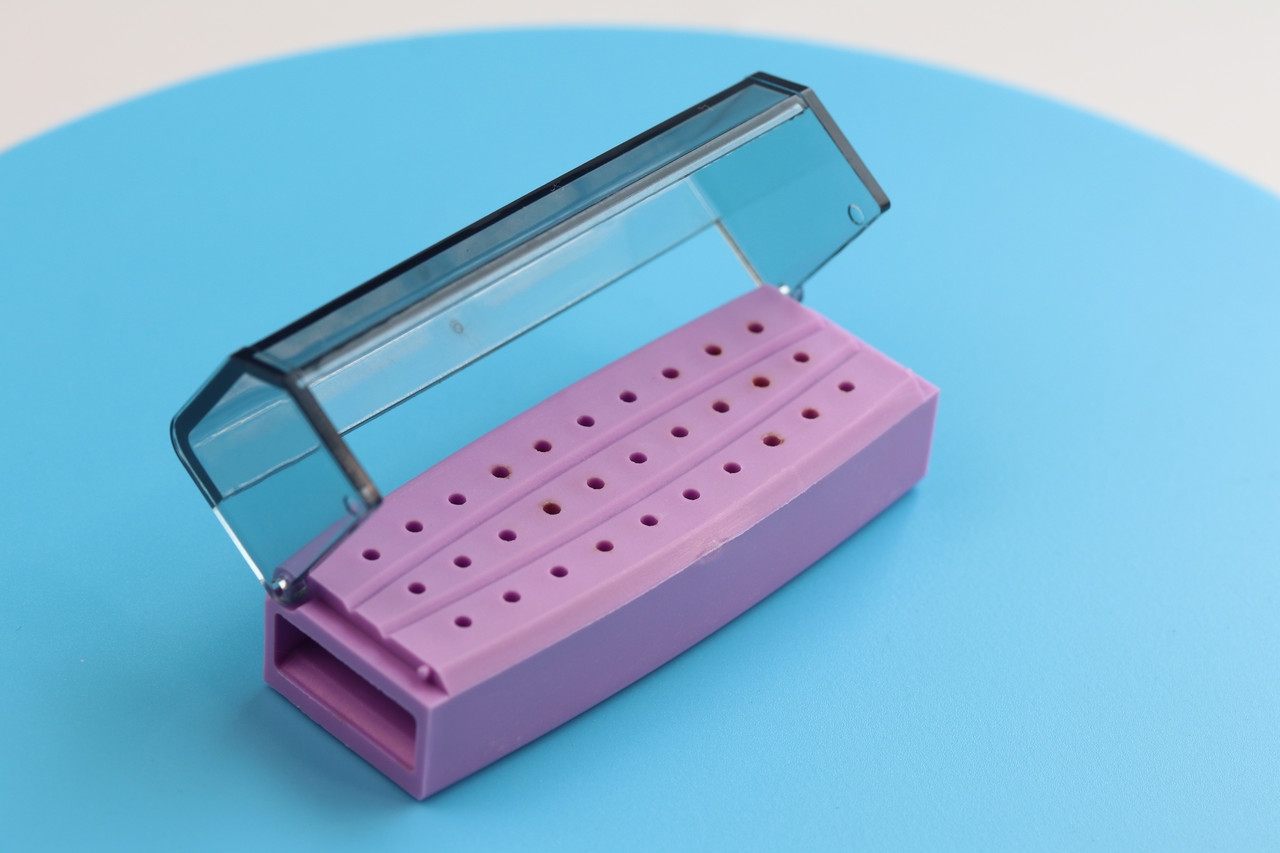 Органайзер для турбінних борів (30 отворів) Фіолетовий