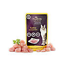 Упаковка паучів для чутливих котів з індичкою Nuevo Sensitive Pouch 16*85, фото 2