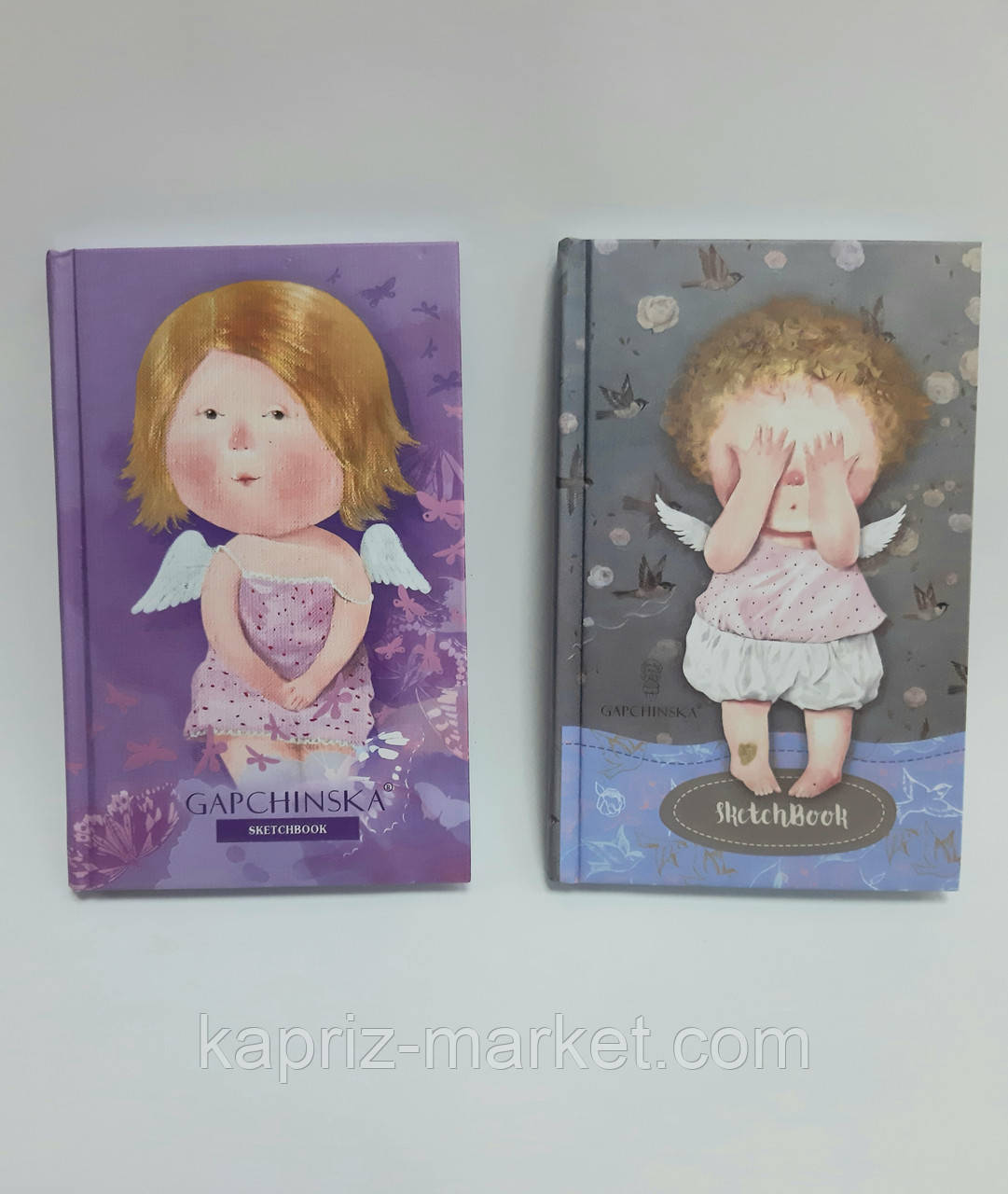 Скетчбук "Гапчинська", 10,5 см* 16,5 см, 80 аркушів, 100 г/м²