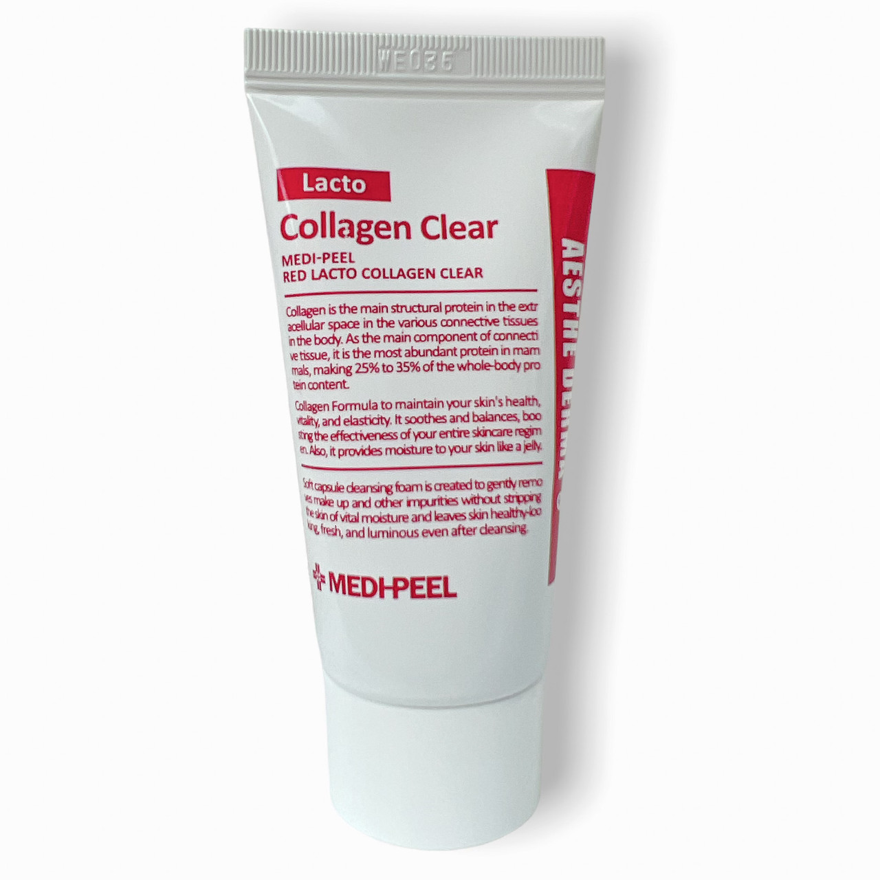 Очищающая пенка с коллагеном и лактобактериями Medi-peel Red Lacto Collagen Clear - фото 1 - id-p1588272833