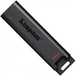 Флешнакопичувач USB3.2 512 GB Type-C Kingston DataTraveler Max Black (DTMAX/512GB)