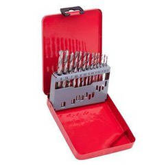 Набір свердел для металу HSS 13 шт (2.0-8.0) INTERTOOL SD-0114