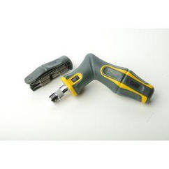 Викрутка реверсійна CrV з комплектом насадок (16 біт) (зігнута) СІЛА