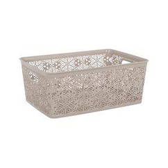 Корзина VIOLET HOUSE 0504 №4 Ажур CAPPUCHINO б/кр. 14 л (0504 №4 Ажур CAP б/кр. 14 л)